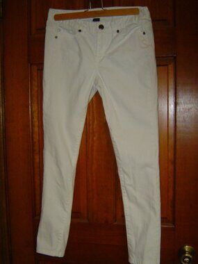 Calvin Klein white skinny jeans.  Size 4